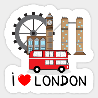 I love London Sticker